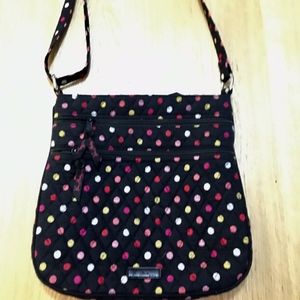 VERA BRADLEY Havana Dots Triple Zip Hipster